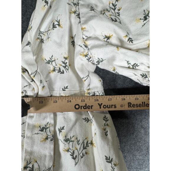 ASOS DESIGN Dress‎ Women 6 denim printed smock mini Floral Cottagecore Feminine - Picture 5 of 8